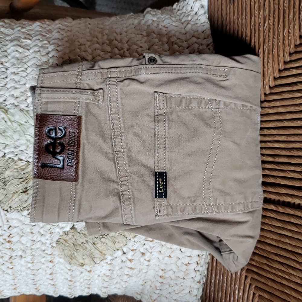 Lee sport series jeans/khakis, size 12 slim